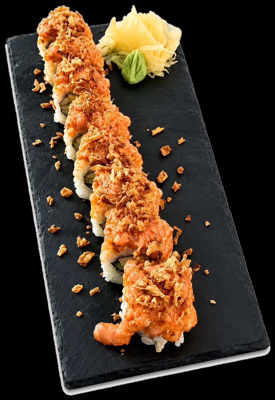 Crunchy Rolle mit Sesam